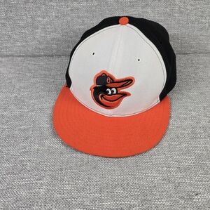 Baltimore Orioles New Era 59Fifty On Field Hat Fitted Sz 7 1/8